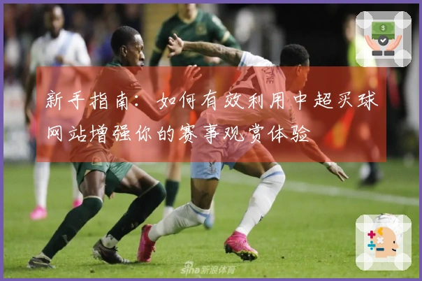 新手指南：如何有效利用中超买球网站增强你的赛事观赏体验
